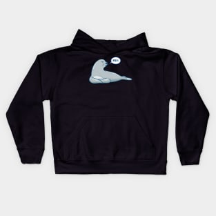 Seal of dissaproval Kids Hoodie